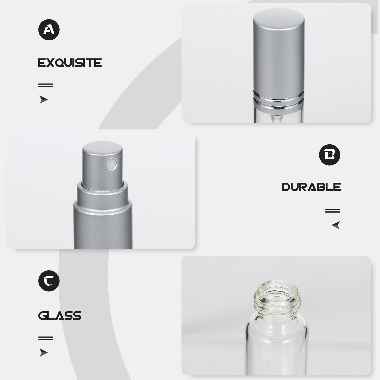 6Pcs Botol Semprot Parfum Port - Misting Bottle Fine ulasan dan harga