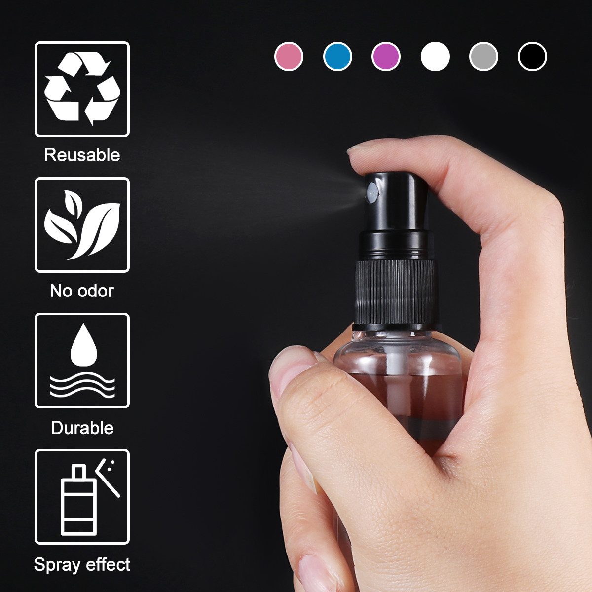 12Pcs Botol Semprot Portabel A - Misting Bottle Fine ulasan dan harga